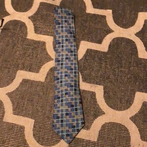 Hermes vintage 100% silk tie